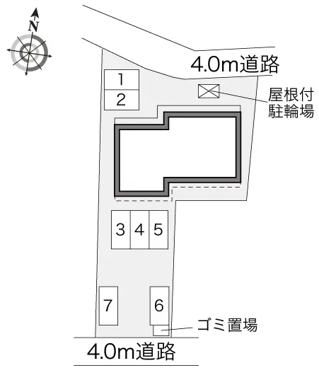 仙台市青葉区滝道 月極駐車場